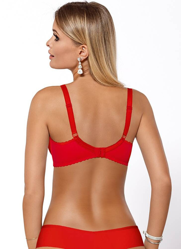 Reggiseno morbido Cynthia PariPari - rosso