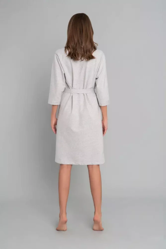 Karla Accappatoio da donna Moda italiana - melange chiaro