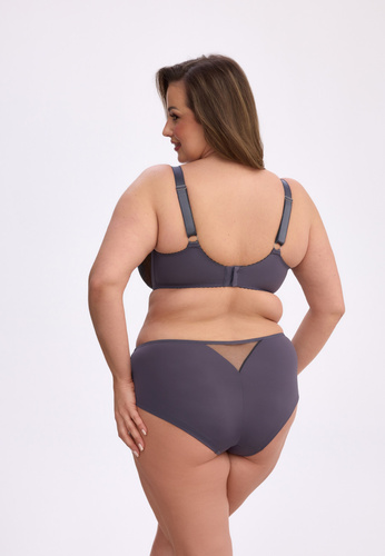 Gaia 1380 Renata Maxi reggiseno soft per taglie grandi grafite