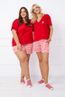 Pigiama corto - rosso
