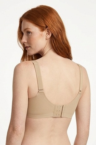 21001 Mediolano Liv Bra Beige - Senza cuciture, senza ferretto | Sostegno e comfort naturali | Ideale per lo stile quotidiano