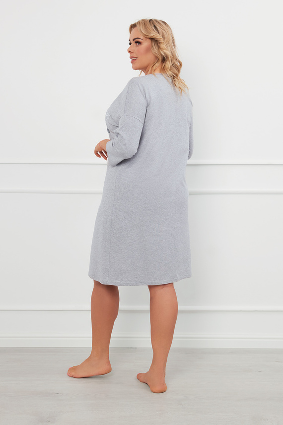 Camicia da notte Ibena, manica 3/4 Moda italiana - melange