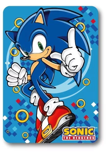 Coperta in pile Sonic Faro - blu, 170 g/m², morbida e leggera