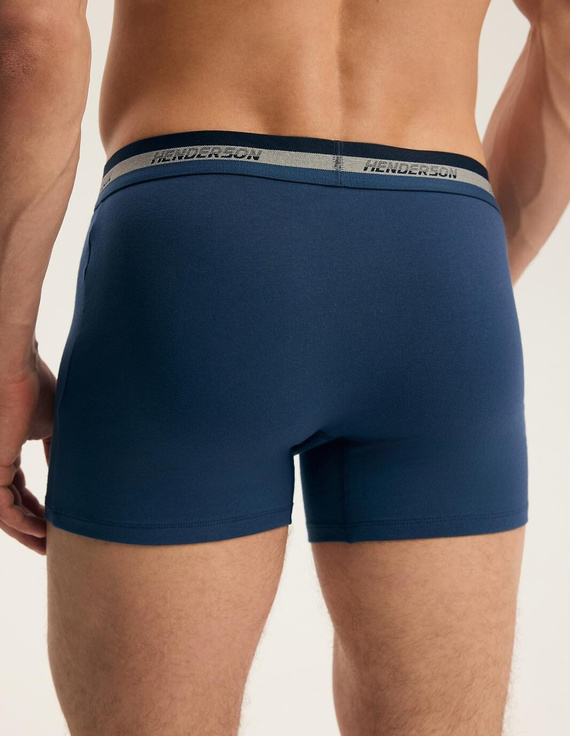 Bokserki męskie Henderson 45480 Far 2-pak in cotone con elastico largo e logo