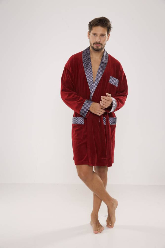 772 Vestaglia da uomo Bonjour in forex - marrone