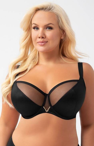 K 564 Vicky Reggiseno morbido Gorsenia nero