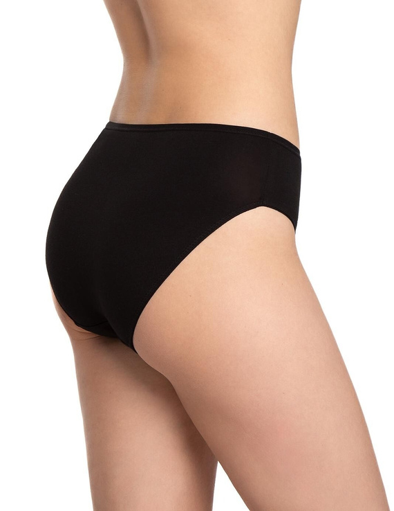 L-127BI-32 Mutandine Lama da donna 3 pezzi, cotone, taglio classico