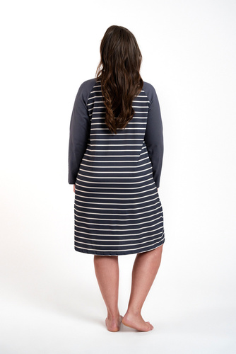 Camicia da notte Oda Moda italiana - stampa grafite