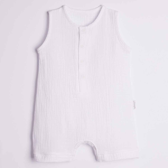 Nicol 224235 Pagliaccetto Neonato in Mussola 100% Cotone per l'Estate