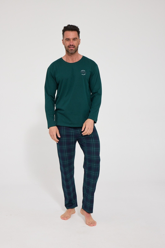 Pigiama uomo Cornette Rocky Mountain 124/341 – 100% cotone, manica lunga
