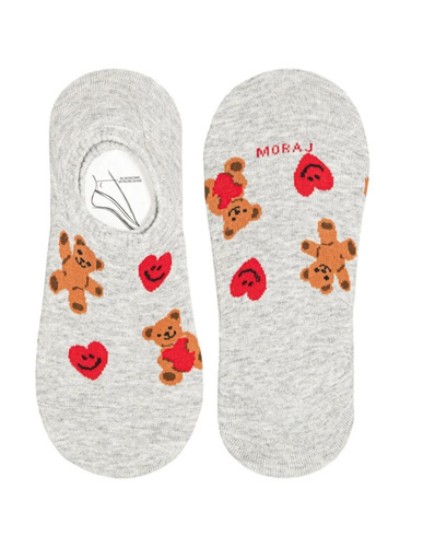 CDB200-140 Ballerine da donna Moraj - Ballerine comode con tacco in silicone e cuciture piatte