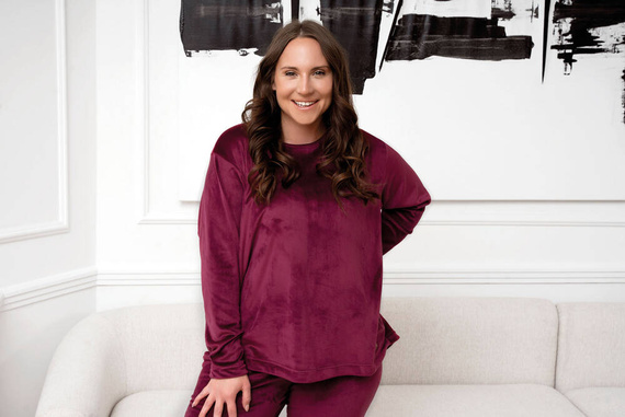 Akara Set da donna Italian Fashion - bordeaux