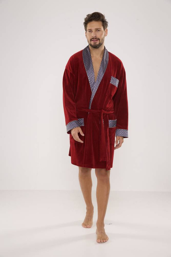 772 Vestaglia da uomo Bonjour in forex - marrone