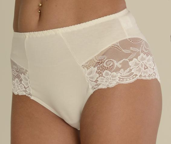 530 Iness Slip alto De lafense - ecrù