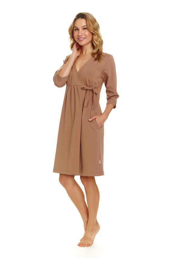 4243 Szlafrok ciążowy Doctor Nap - wood
