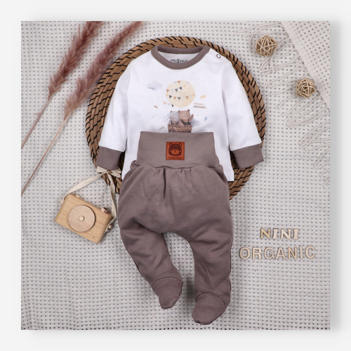 Nini Maglietta Neonato 100% Cotone Biologico – Made in Polonia