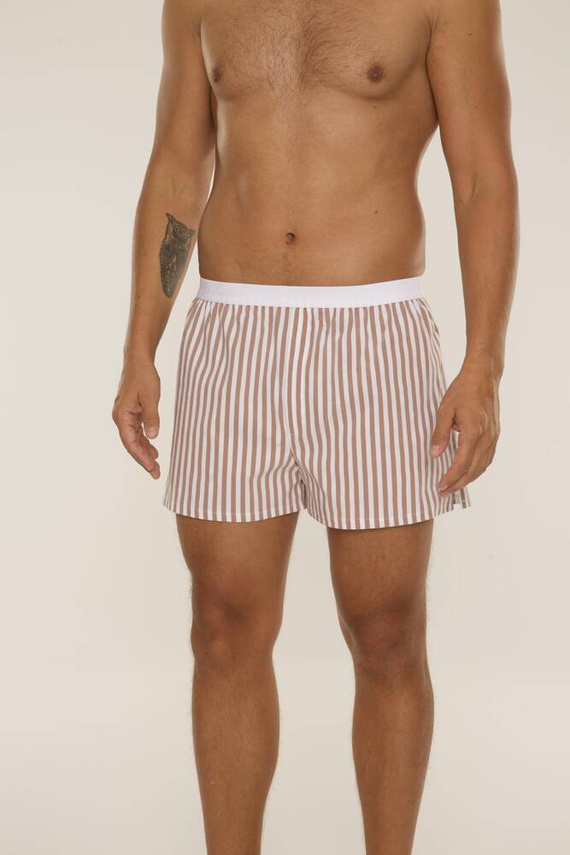 826 Taylor Boxer da uomo De Lafense - marrone