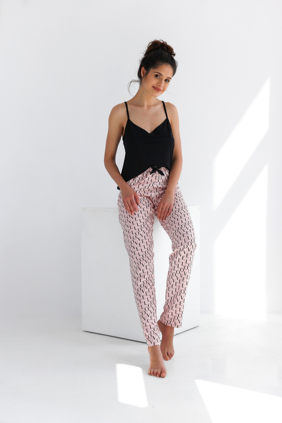 Pigiama da donna Paula Sensis - nero