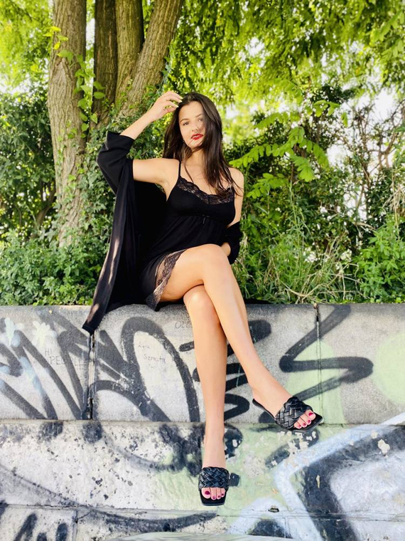 871 / 529 Visa Vestaglia da donna Forex - nero