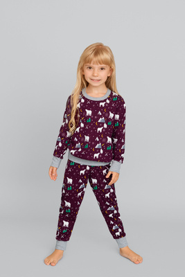Sid Pigiama per bambini Moda italiana - stampa bordeaux