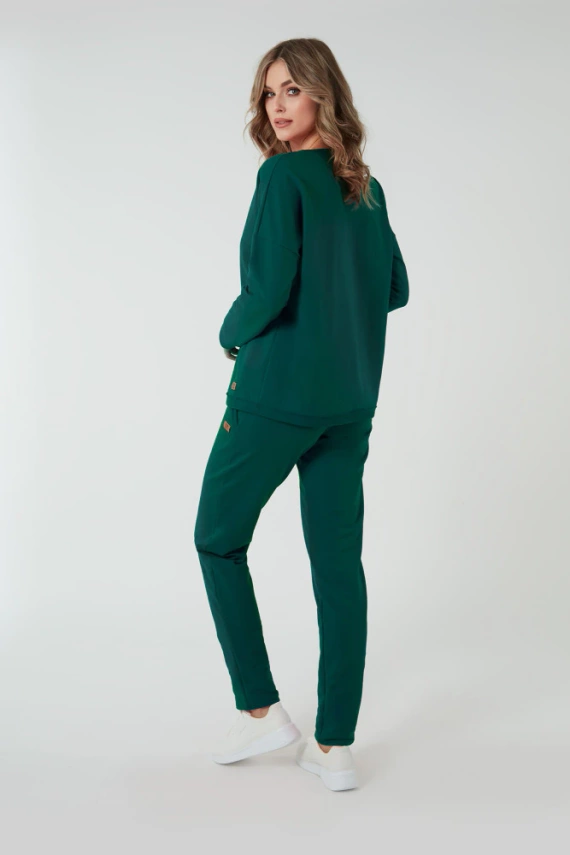 Pantaloni Stella Donna Moda Italiana - verde