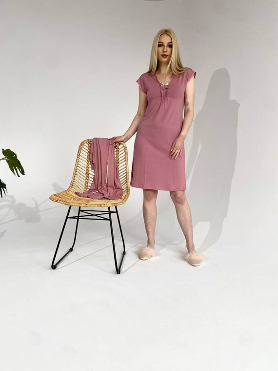 870 Camicia da notte Visa De Lafense - rosa