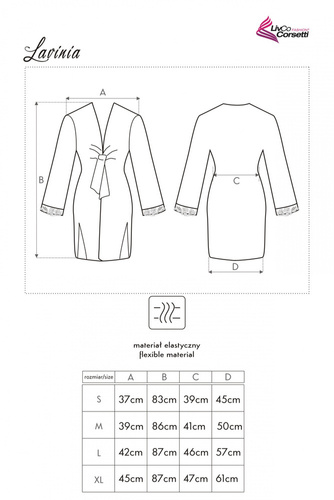 Lavinia LC 90023 Vestaglia da donna LivCo Corsetti