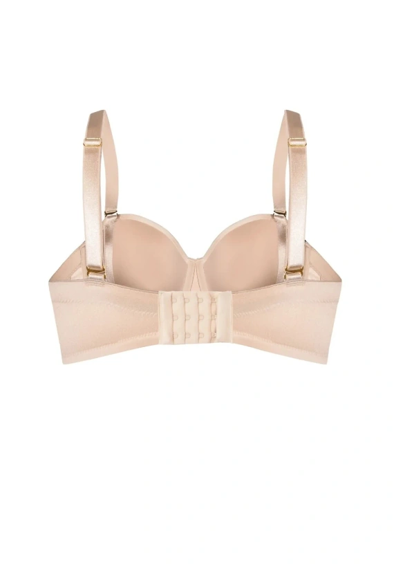 Reggiseno bardotka Ewa Big Mefemi imbottito senza spalline con ferretto