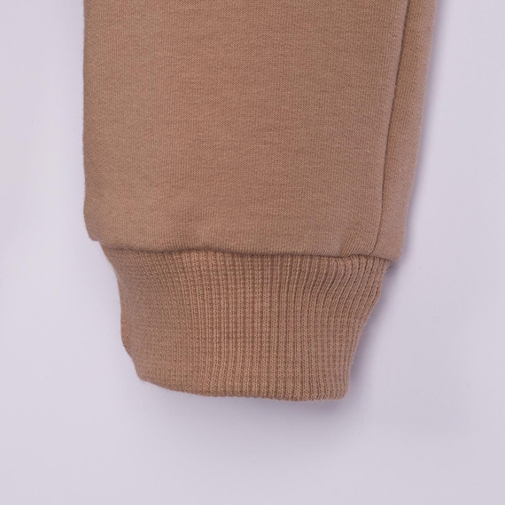 227275 Nicol BENEK Pantaloni tuta bambino marroni in cotone