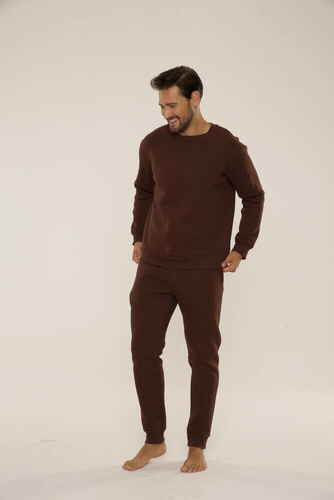 813 Indigo Tuta da uomo De Lafense - cioccolato