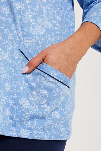 Jomala Pigiama donna manica 3/4, pantalone 3/4 Moda italiana