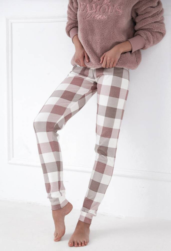 Kaycee Pigiama donna Sensis Interlock - rosa cipria