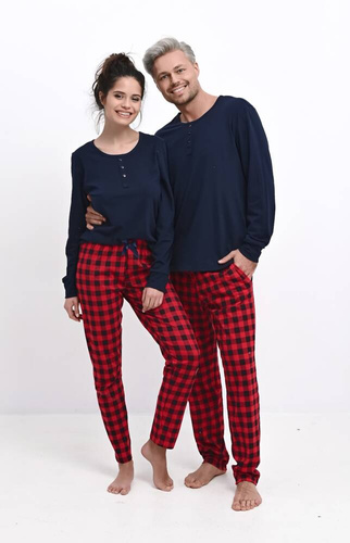 Sensis Louie Pigiama da uomo - blu navy