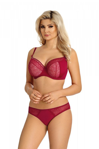 2101 Reggiseno morbido Lupoline - bordeaux