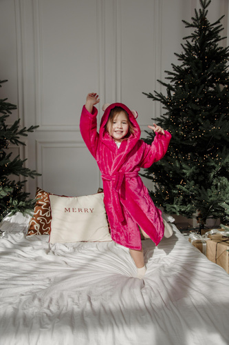 730 Accappatoio per bambini Serena Forex - lampone