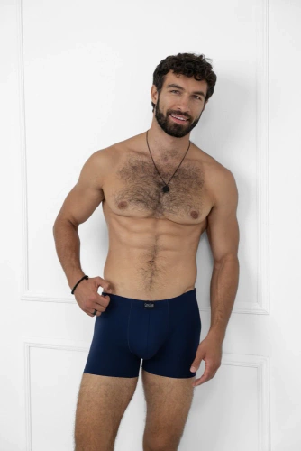 Apollo boxer uomo Moda Italiana - blu navy