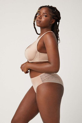 19671 Mutandine Ysabel Mora beige - pizzo, femminili, comode