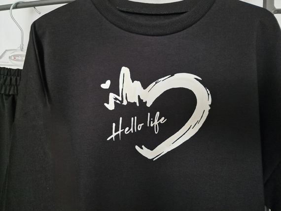 Gaja Felpa bambino Bambarillo nero | Felpa in cotone elasticizzato