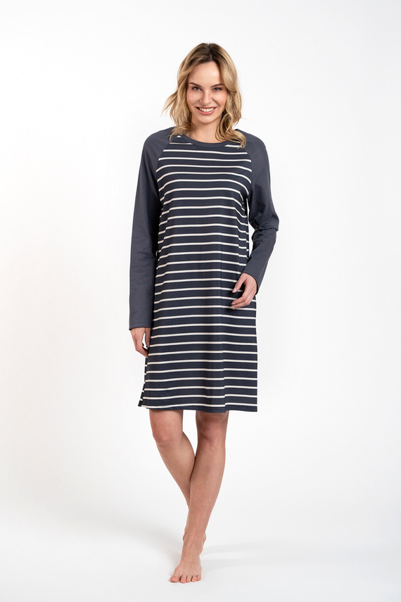 Camicia da notte Oda Moda italiana - stampa grafite