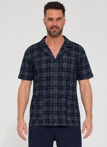 Pigiama uomo Cornette 318/63 100% cotone manica corta pantaloni lunghi