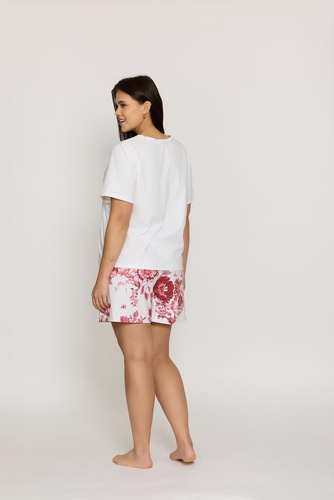 Pigiama donna Elara PI82 Mefemi by Nipplex in cotone manica corta