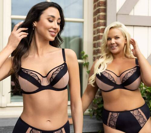 Gorsenia K 921 Davika Reggiseno nero morbido