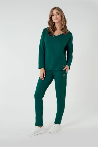 Pantaloni Stella Donna Moda Italiana - verde