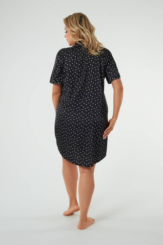 Camicia da notte Ria a maniche corte Moda italiana - stampa