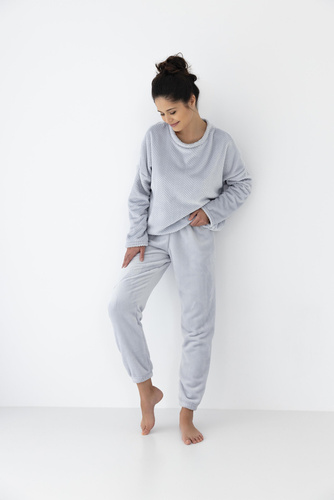 Pigiama da donna Esme Soft Sensis - grigio
