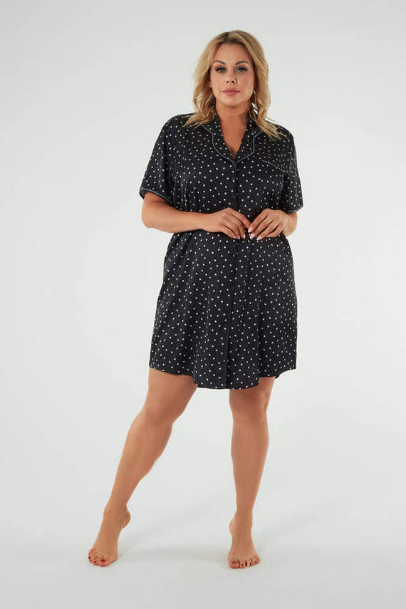 Camicia da notte Ria a maniche corte Moda italiana - stampa