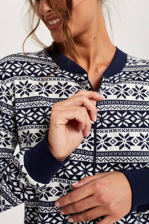 Alaska Tuta donna Moda italiana - blu navy