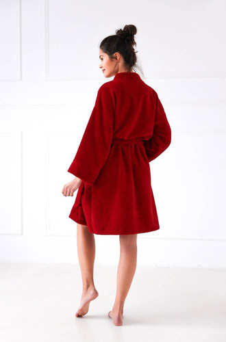 Vestaglia arrotolabile da donna Sensis - rosso