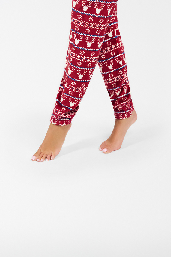 Iceland Fleece Set donna Moda italiana - stampa bordeaux