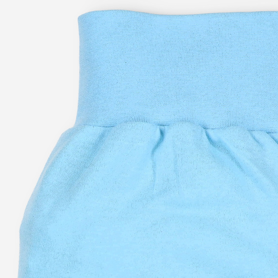 NINI ABN-3963/TUR Pantaloni neonato in 100% cotone organico blu